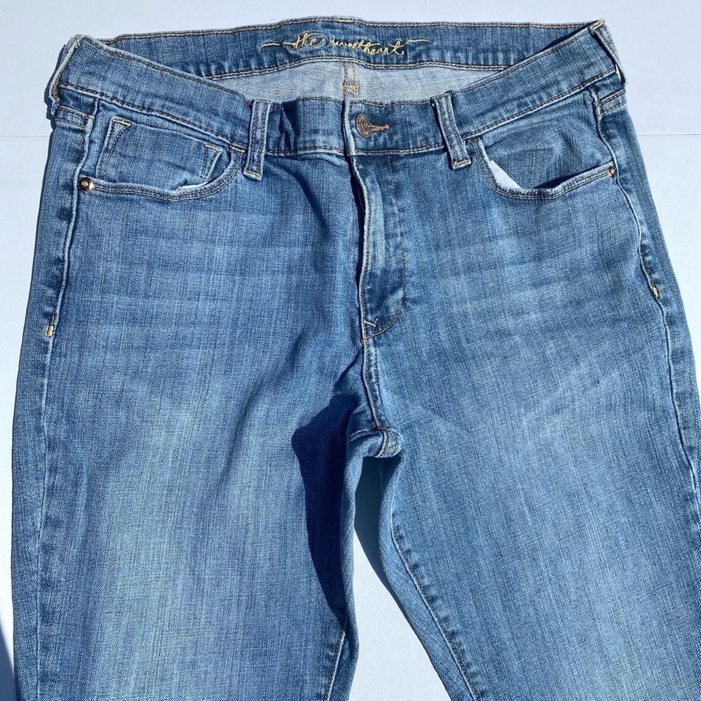 The Sweetheart Old Navy “Classic Rise Bootcut” Stretch Jeans